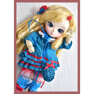 Ai BJD Lobelia 5" Balljointed Doll Jun Planning Groove Japan Pullip Dal J-Doll